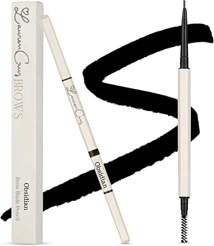 Long-lasting Waterproof Eyebrow Pencil with Micro-tip and Spoolie