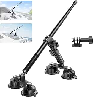 Four Adjustable Double-Layer Suction Cup Car Mounts