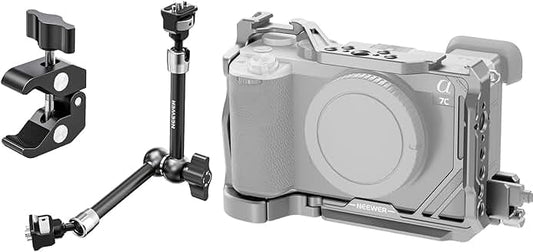 11-inch Articulating Magic Arm with Clamp and Camera Mount