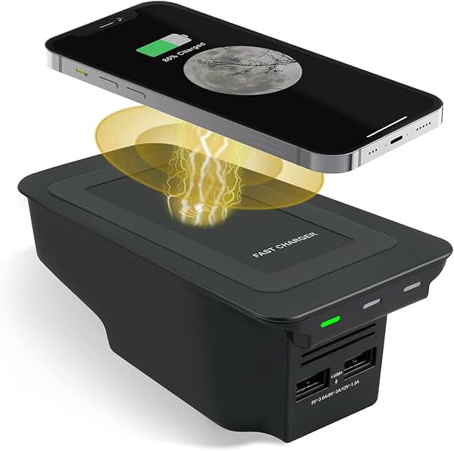 Wireless Phone Charger for Volvo XC90 XC60 S90 S60 V90 V60
