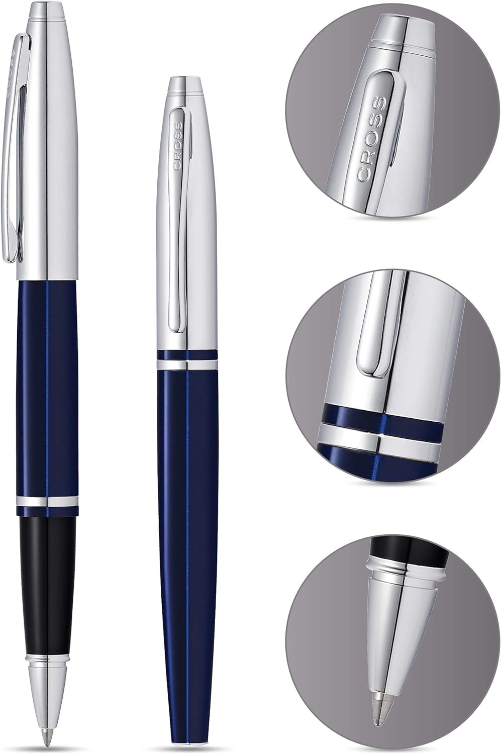 Refillable Rollerball Pen in Gift Box with Black Ink