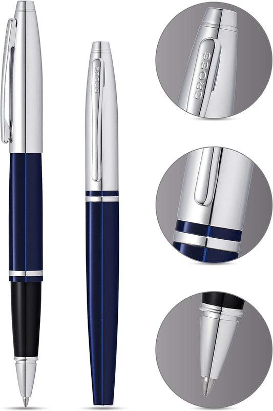 Refillable Rollerball Pen in Gift Box with Black Ink