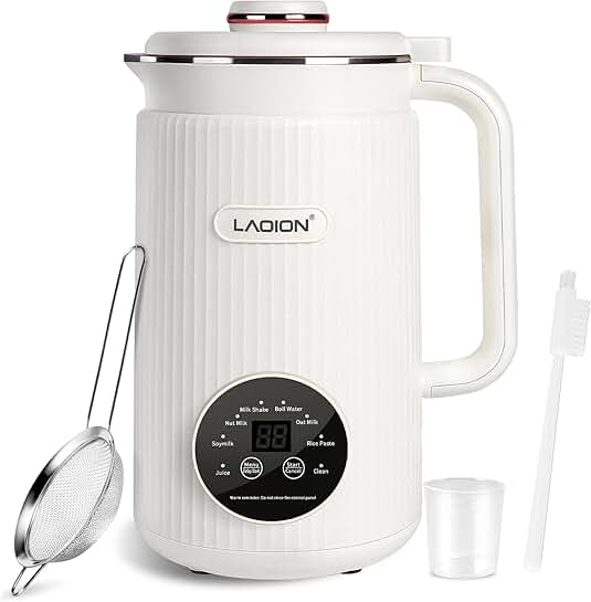 40oz Nut Milk Maker for Soy, Almond, Oat, Juice, Milkshake, Rice Paste
