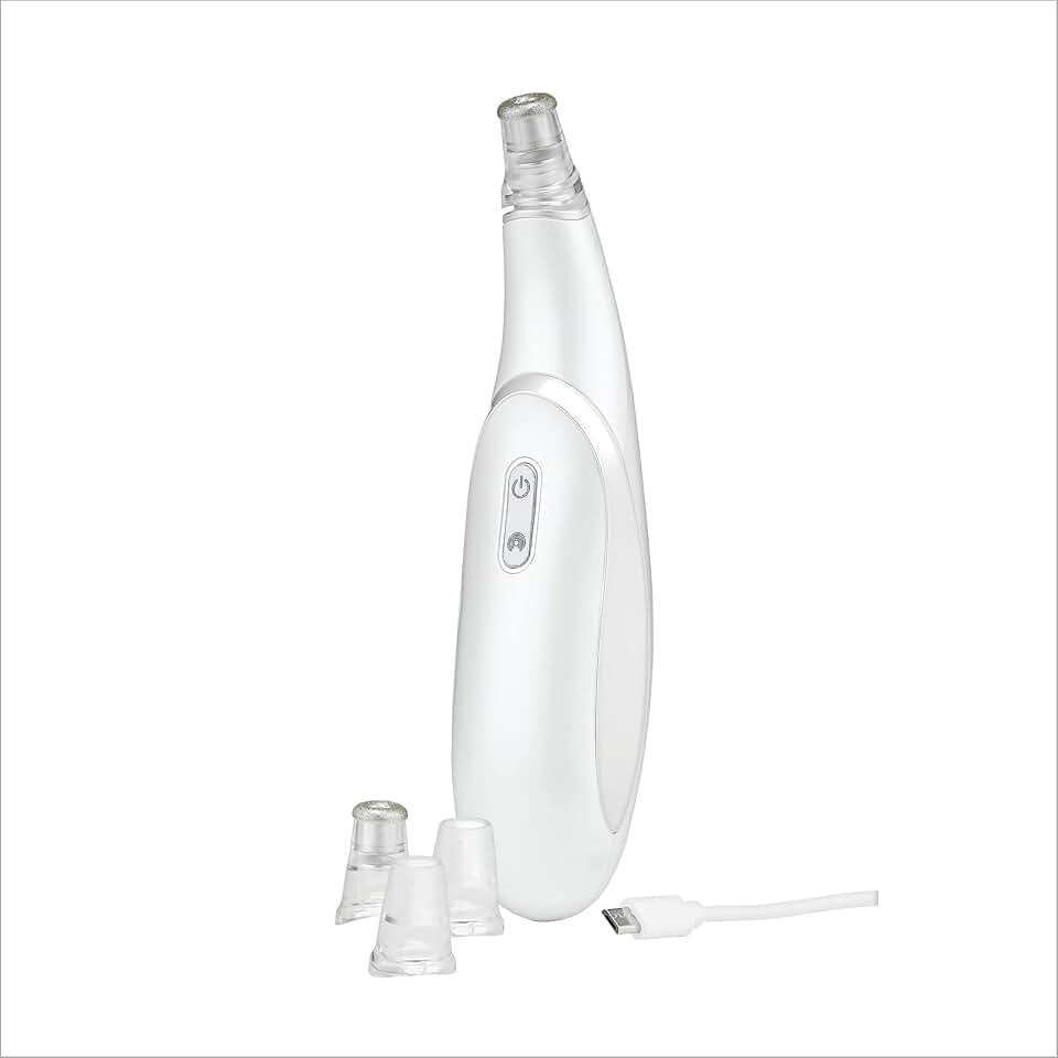 Rechargeable Microdermabrasion Beauty Tool with 4 Attachments