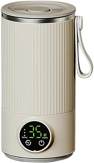 4-in-1 Cordless Milk Frother with Temperature Control