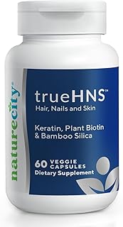 True-HNS Hair, Nails & Skin Supplement with Keratin and Biotin