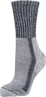 Men's Light Hiker Crew Socks, 3 Pairs, Navy/Heather