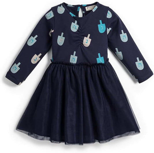 Baby Girl's Long Sleeve Tulle Dress