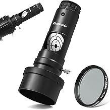 Moon Telescope Eyepiece Filter and Collimator Adapter Bundle