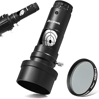 Moon Telescope Eyepiece Filter and Collimator Adapter Bundle
