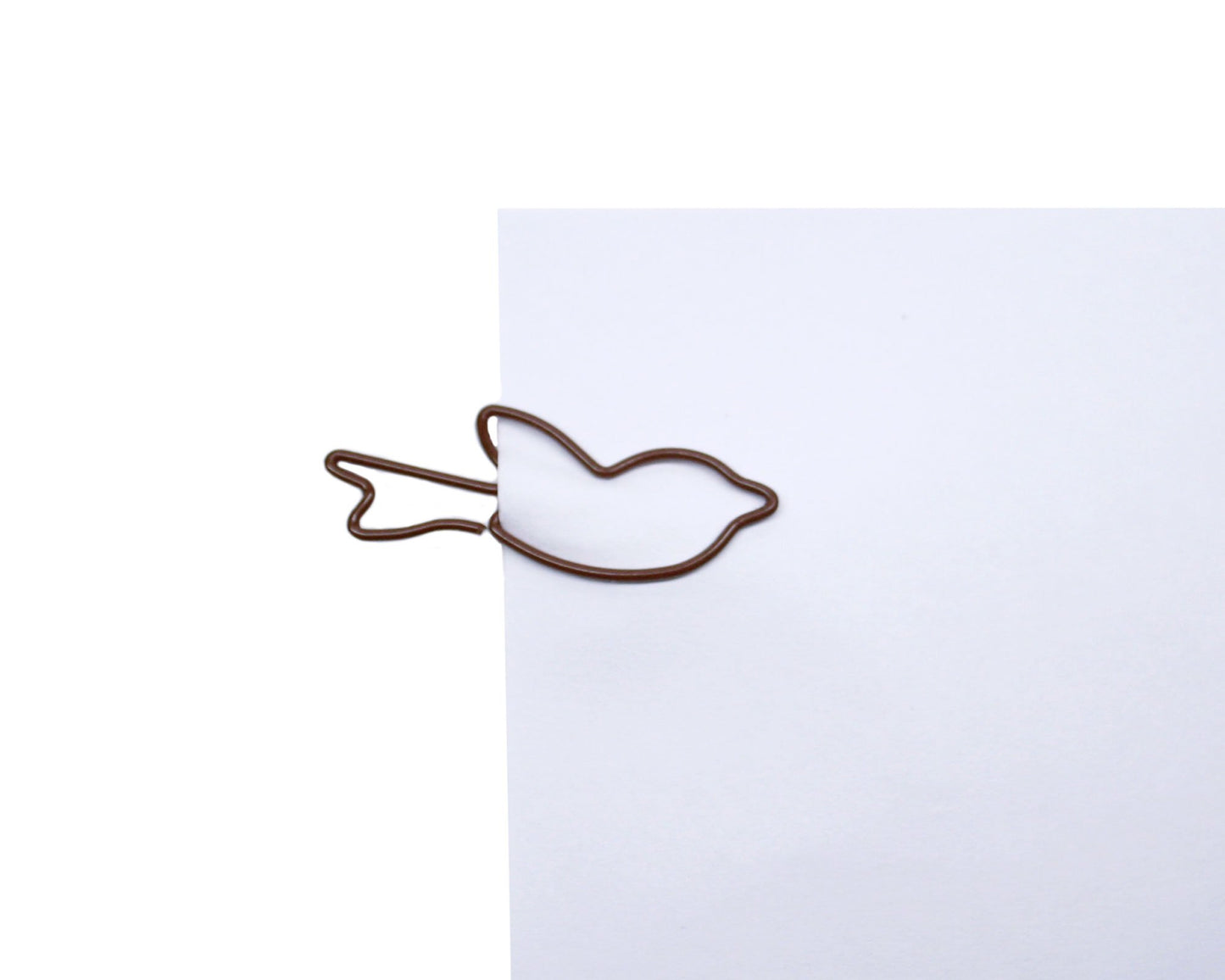 Bird-Shaped Paper Clips in Tin, 100 Count