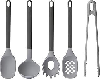 5-Piece Heat-Resistant Silicone Cooking Utensil Set
