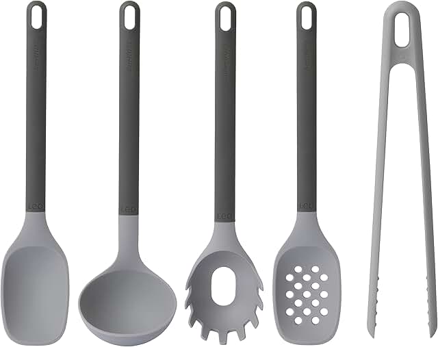 5-Piece Heat-Resistant Silicone Cooking Utensil Set