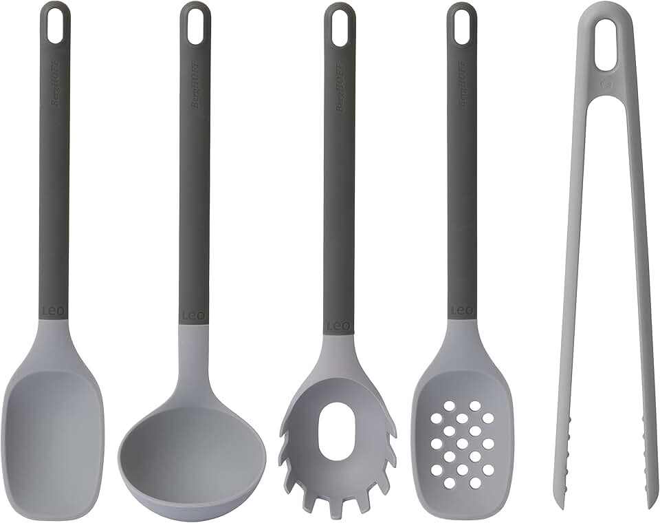 5-Piece Heat-Resistant Silicone Cooking Utensil Set