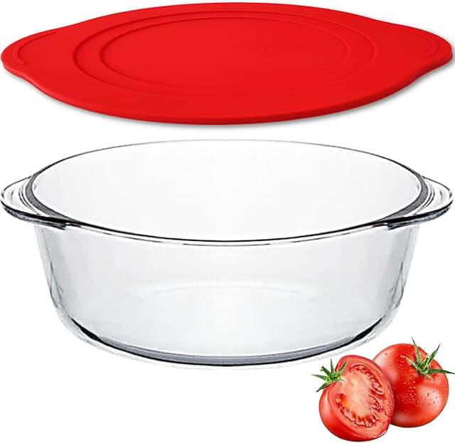 2.2 Quart Glass Baking and Storage Dishes