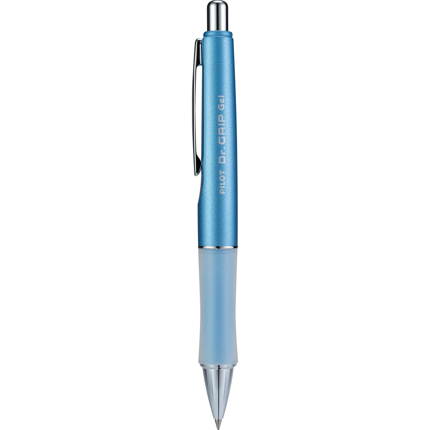 Refillable Retractable Gel Pen with Fine Point Black Ink