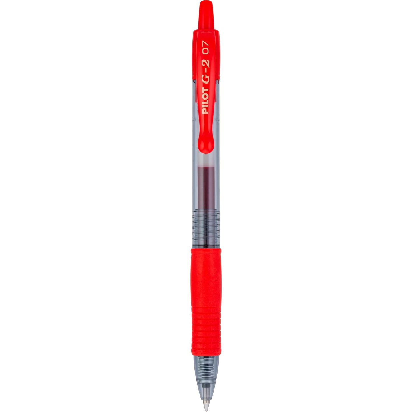 Red Gel Roller Pens, Fine Point, Pack of 12
