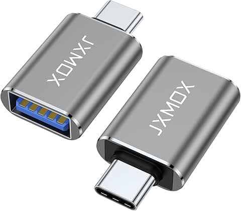 USB C to USB Adapter 2-Pack