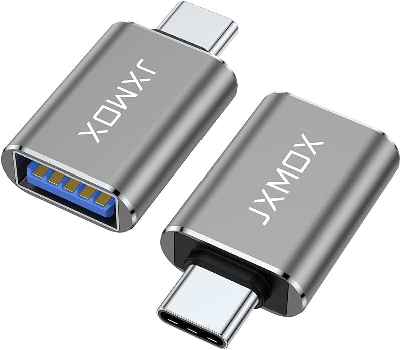 USB C to USB Adapter 2-Pack