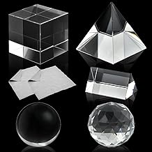 Set of 5 Optical Crystals for Photography and Light Spectrum