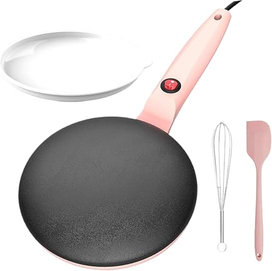 8-Inch Electric Non-Stick Crepe Pan