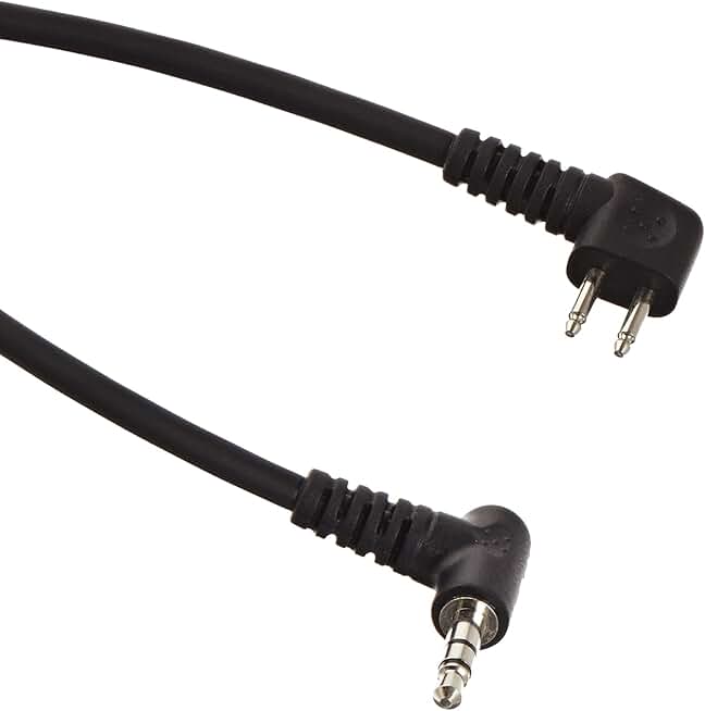 36-inch black stereo audio input cable