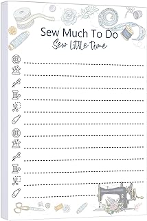 Christmas Sewing Notepad with 100 Sheets