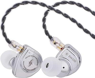 In-Ear Earphones with 10mm Driver and Metal Body