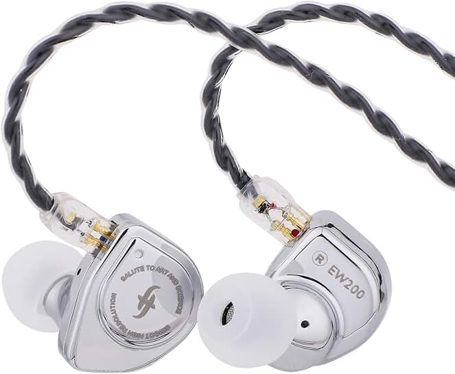 In-Ear Earphones with 10mm Driver and Metal Body