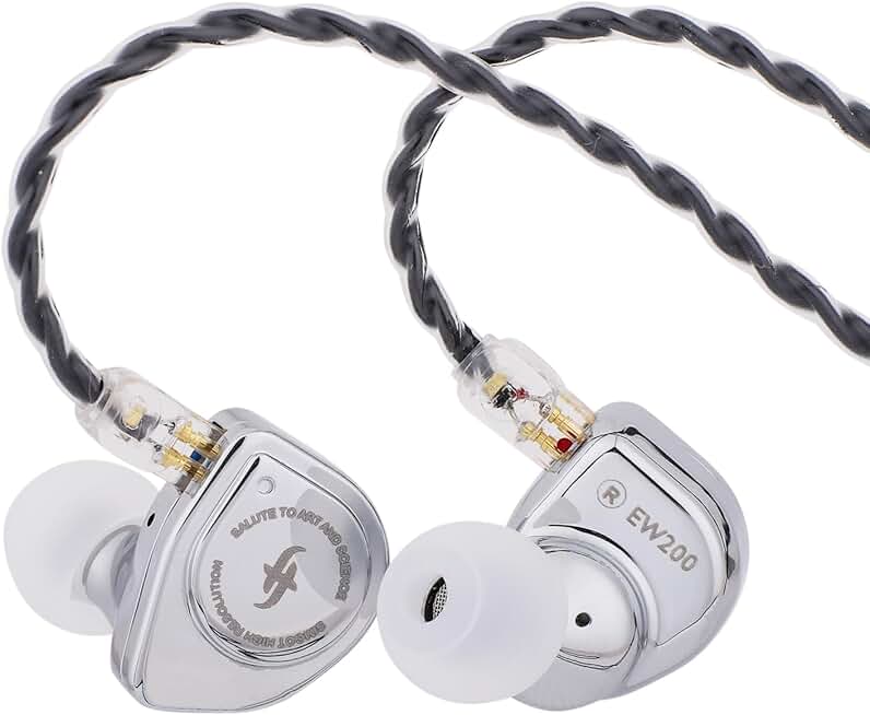 In-Ear Earphones with 10mm Driver and Metal Body