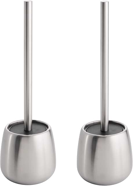 Stainless Steel Toilet Brush and Holder Set