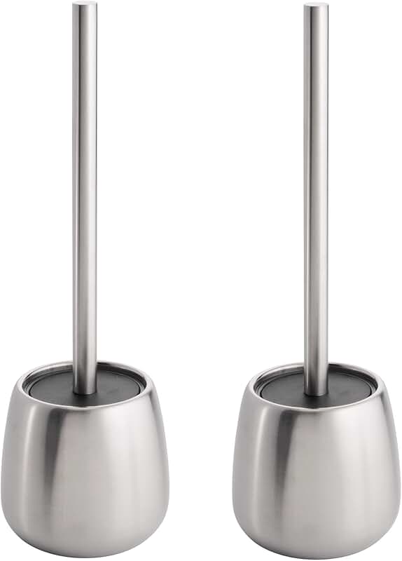 Stainless Steel Toilet Brush and Holder Set