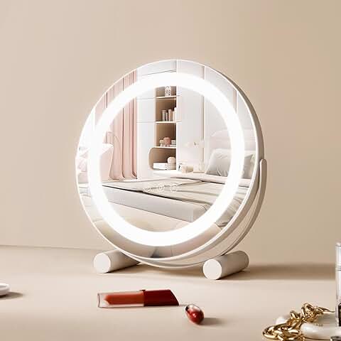 12-inch LED Vanity Mirror with Lights and Magnification