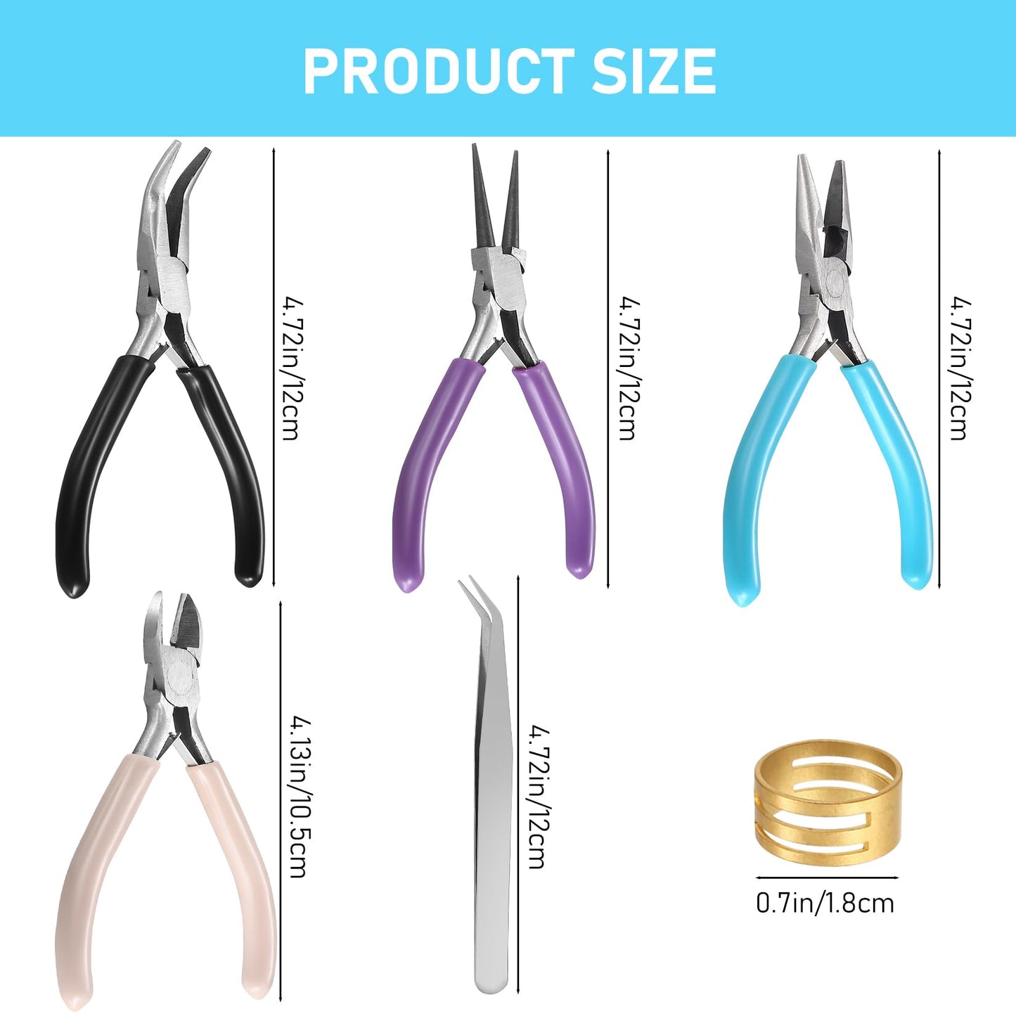 Jewelry Pliers Set for Making and Repairing Jewelry