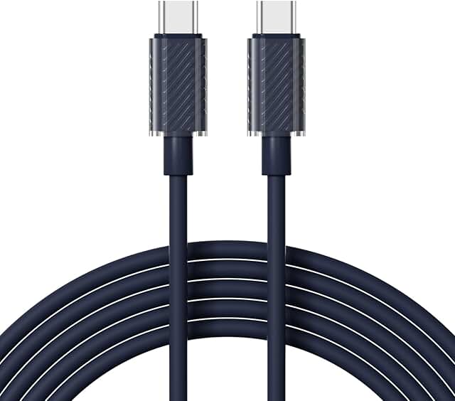 Navy Blue 3.3 ft USB C Fast Charging Cable