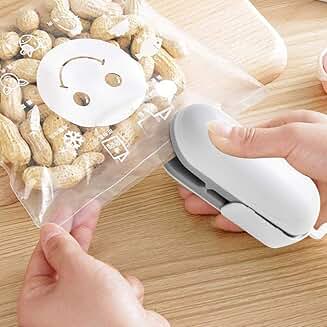 Mini Handheld Vacuum Sealer with Heat and Cutter