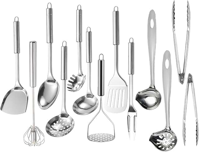 13-Piece Stainless Steel Kitchen Utensil Set