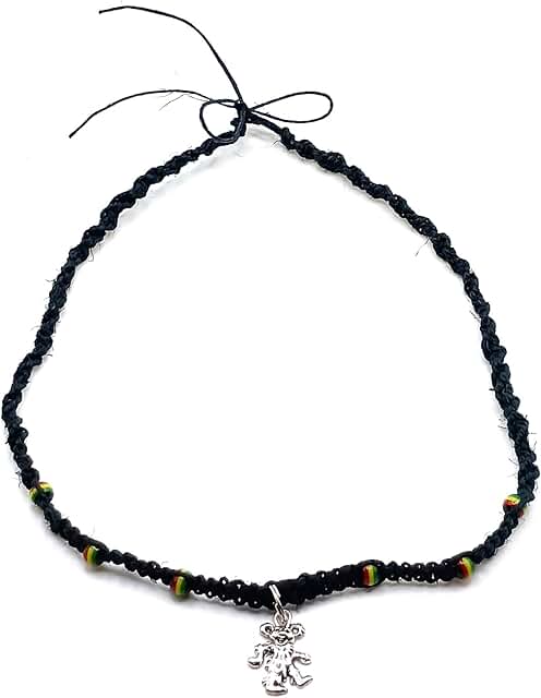 Hemp Bear Necklace