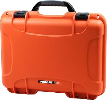 Waterproof Orange Hard Case