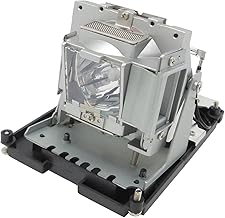 Replacement projector lamp with housing for D940VX and D945VX