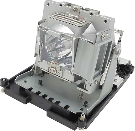 Replacement projector lamp with housing for D940VX and D945VX