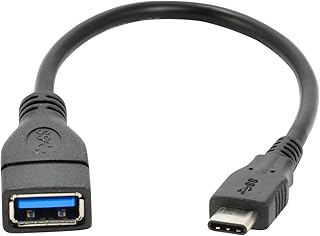 8-inch USB 3.1 Type-C to USB 3.0 Type-A Female OTG Adapter Cable