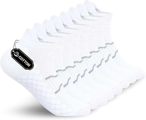 Women's 4-Pair Cushioned Low Cut Running Socks
