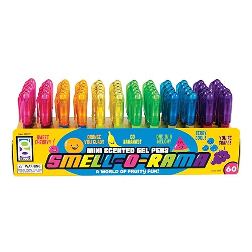 Mini Scented Gel Pen Pack with 60 Pens