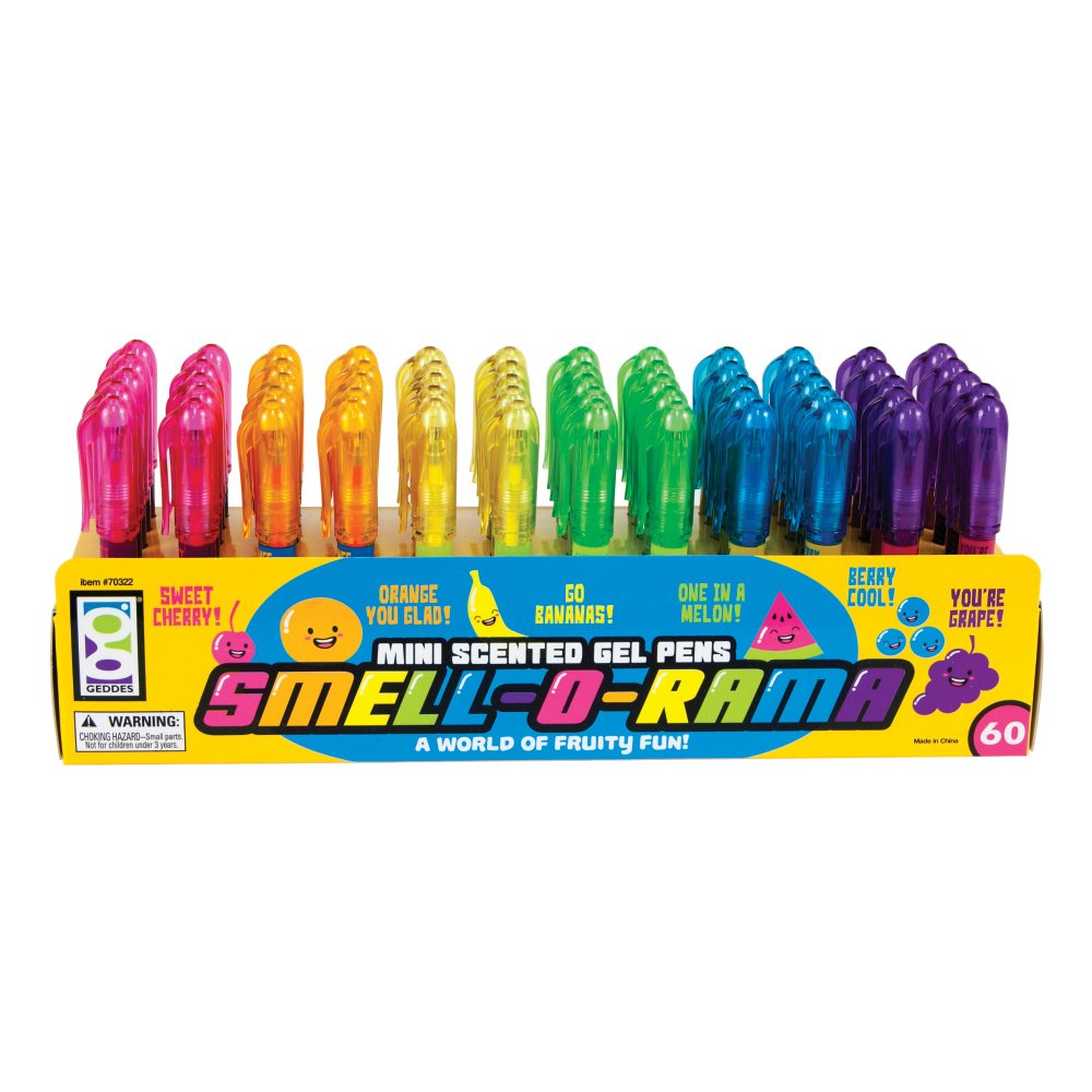 Mini Scented Gel Pen Pack with 60 Pens