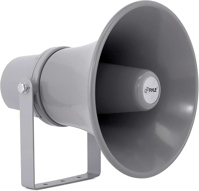 Indoor and outdoor 9.7-inch 20-watt loudspeaker