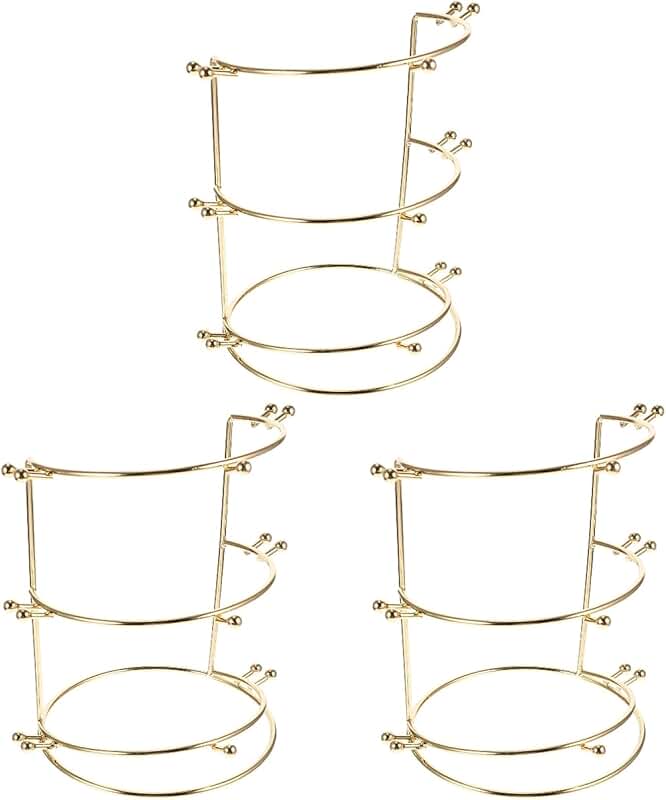 Three-Piece Crown and Headband Display Stand