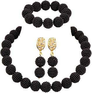 Nigerian Wedding Beads Jewelry Set for Women