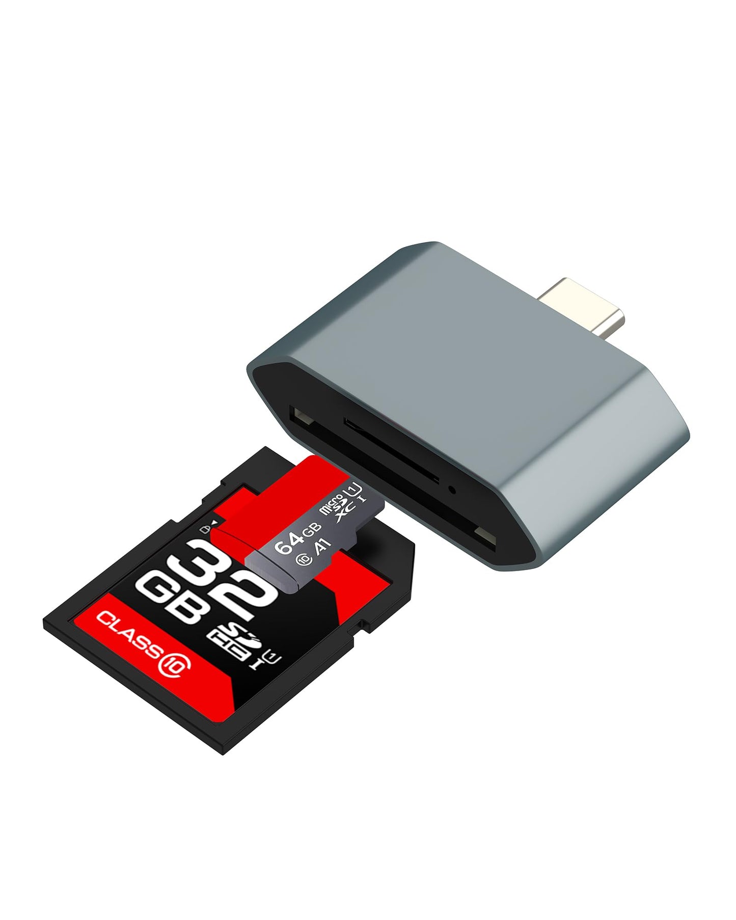 USB C to SD Card Reader Adapter for Phones and Tablets