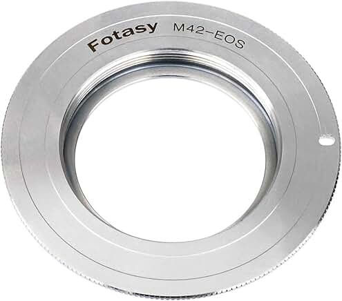 Copper M42 to Canon EF Lens Adapter for DSLR Cameras